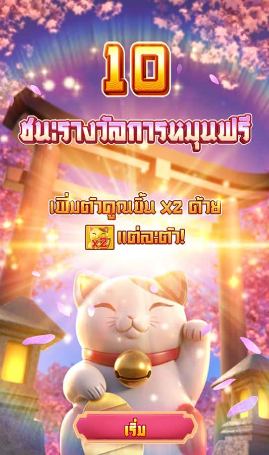 หมุนฟรี lucky neko